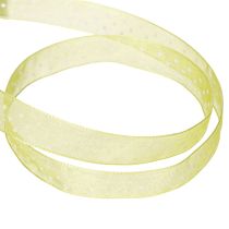 Itens Fita com estampa de bolinhas para embrulho decorativo de presentes, 1,5 cm de largura, 20 m de comprimento.