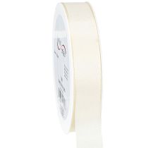 Itens Fita de presente e fita decorativa fita tafetá creme 25mm 50m