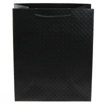 Itens Saco de presente saco de presente preto 26×12×32cm 1 peça