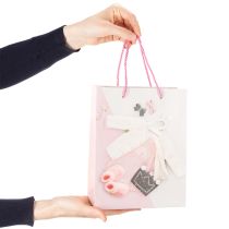 Itens Sacolas de presente para bebês meninas, sacolas para presente de nascimento, 23×18cm, 2 unidades