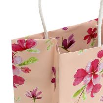Sacos de presente com flores 20cm x 11cm x 25cm 6pcs
