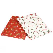 Itens Sacos para presentes Saco para presentes de Natal Saco para presentes 18 × 24 × 8 cm 2 unidades