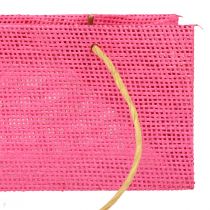 Itens Sacos para presentes com alças de papel tecido parecem coloridos 20 × 10 × 10 cm 6 unidades