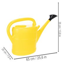 Itens Regador amarelo de 10 litros