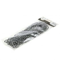 Itens Decoração de Natal pérola grinalda cinza 275cm