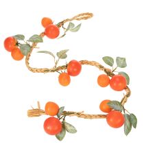 Itens Guirlanda artificial de tomate, trepadeira decorativa, decoração realista para sala de estar, 135 cm