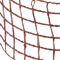 Itens Fita de grade 4,5 cm x 10 m Bordeaux
