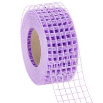Itens Fita adesiva de malha roxa, 4,5 cm de largura, rolo de fita decorativa para trabalhos manuais criativos, 10 m