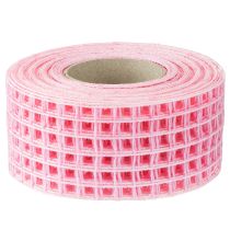 Itens Fita de grade 4,5 cm x 10 m rosa