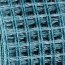 Itens Fita decorativa, fita quadriculada, 4,5 cm de largura, azul, para projetos de artesanato, 10 m