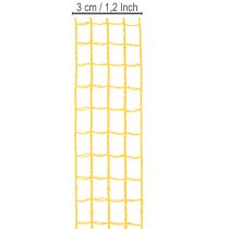 Itens Fita decorativa de malha, cores sortidas, 3 cm x 10 m, 7 peças