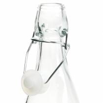 Itens Garrafa decorativa vaso vaso porta-vela de vidro Alt.27cm 2 unidades