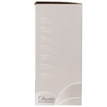 Itens Jarra de vidro com 27 cm de altura e 4 copos com 11 cm de altura.