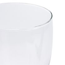 Itens Vaso de vidro Capota transparente Ø13,5cm A19,5cm