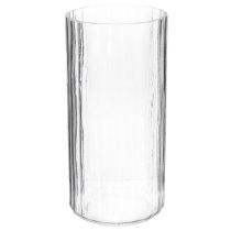 Itens Vaso de vidro de alta qualidade para arranjos decorativos em casas modernas, 24 cm