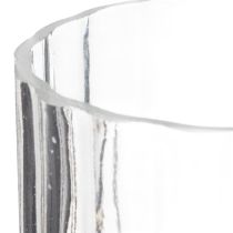 Itens Vaso de vidro de alta qualidade para arranjos decorativos em casas modernas, 24 cm