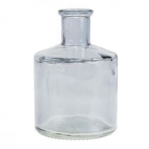 Vaso de vidro boticário frascos decorativos vaso decorativo de vidro matizado Ø7cm 6 peças