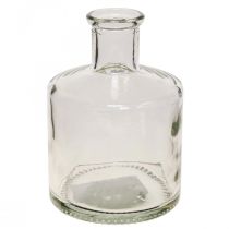 Vaso de vidro Boticário Garrafas Deco Vaso Deco Deco Transparente Ø7cm 6 pçs