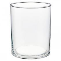 Itens Vaso de vidro Ø12cm Alt.15cm