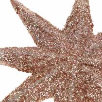 Itens Star glitter ouro rosa 10cm 12pcs