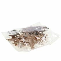 Itens Mistura de glitter estrela ouro 9,5/5cm 18 un