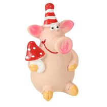 Itens Decoração de porco da sorte Porco com amuletos da sorte 5 cm 6 peças