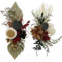 Itens Arranjos de túmulos de materiais naturais exóticos 4 vezes sortidos 28 unidades