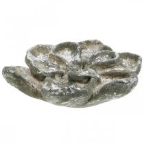 Decoração de túmulo, decoração de concreto, decoração de jardim, rosa de concreto Ø15,5cm