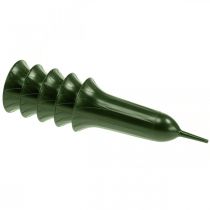 Itens Vaso grave 42 cm vaso verde escuro decoração grave luto floricultura 5 unidades