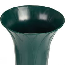 Itens Vaso grave verde escuro 31 cm 5 unidades