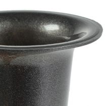 Itens Vaso grave antracite 28,5cm