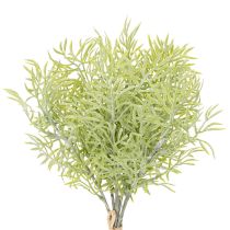 Itens Ramo ornamental de aspargo, complemento natural para arranjos florais, 34 cm, 7 peças