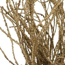 Arbusto de Grama Marrom Decoração Seca Artificial Decoração de Outono 48cm