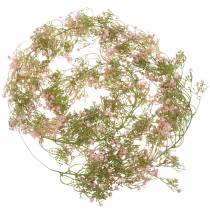 Garland gypsophila rosa 180 cm