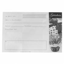 Itens Voucher de aniversário com envelope 5 peças