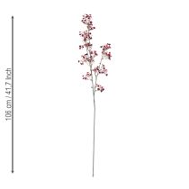 Itens Gypsophila Artificial Baby's Breath Bordeaux 106 cm 2 unidades