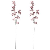 Itens Gypsophila Artificial Baby's Breath Bordeaux 106 cm 2 unidades