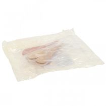 Itens Pendurar corações decorativos para pendurar laranja/amarelo 10cm 6uds