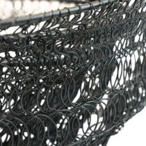 Itens Cesto suspenso Cesto de arame de 3 níveis para pendurar Ø30,5cm Alt.100cm