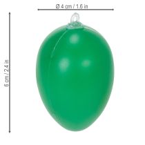 Itens Enfeites de ovos de Páscoa para decoração de primavera, casa ou jardim. Itens decorativos coloridos, 6 cm, 24 peças.