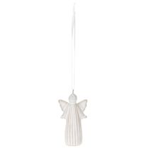 Itens Pingente de anjo decorativo para pendurar na árvore de Natal, 8 cm, conjunto de 4 peças.