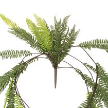 Itens Samambaia artificial, ramo decorativo para colar e pendurar, 118 cm