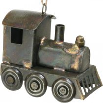 Itens Enfeites para árvore de Natal Locomotiva Natal metal H7.5cm