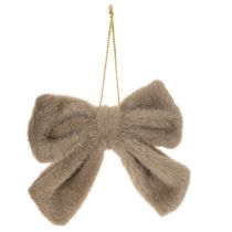 Itens Laço decorativo de pelúcia com gancho, 16 cm, conjunto de 3 peças