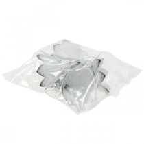 Itens Pendente Pendente Elfo Decoração Metal Branco Ø6cm H9cm 4 Pcs