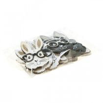 Itens Pingente de madeira coelho com óculos cenoura purpurina 4×7,5cm 9uds