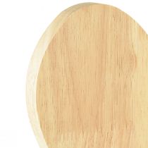 Itens Corações de madeira para pintura cabides decorativos coração natural 20x20cm 3 unidades