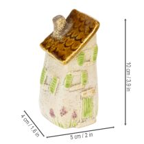 Itens Conjunto de cerâmica para decoração de interiores e vasos de flores. Ideal para presente. 10 cm, 3 peças.