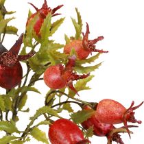 Rosa Mosqueta Deco Ramos Artificiais L48cm 3 unidades