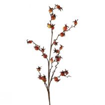 Ramo de rosa mosqueta amarelo/laranja artificial ramo de rosa mosqueta Deco L95cm